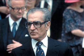 Mohammed Reza Shah Pahlavi en visite officielle