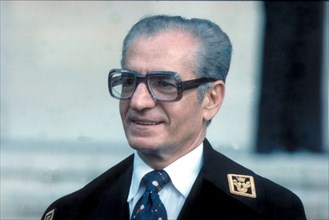 Mohammed Reza Shah Pahlavi en visite officielle