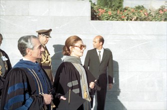 Mohammed Reza Shah Pahlavi et Farah Pahlavi