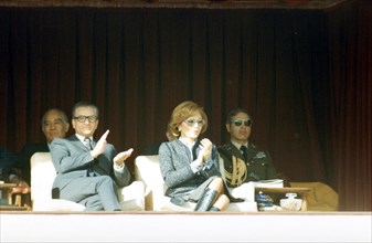 Mohammed Reza Shah Pahlavi et Farah Pahlavi