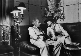 Jean Cocteau et Coco Chanel
