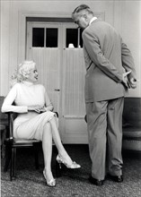 Jacques Tati et Jayne Mansfield (9 mai 1958)