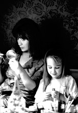 Juliette Gréco with her daughter