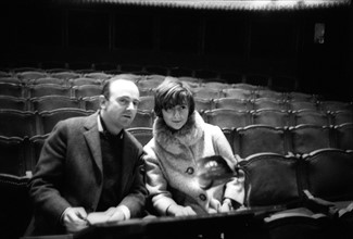 Jérôme Kilty et Françoise Sagan