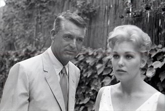 Cary Grant et Kim Novak à Cannes