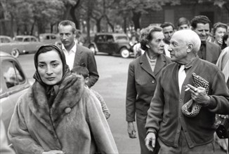 Pablo Picasso et Jacqueline Roque, 1959