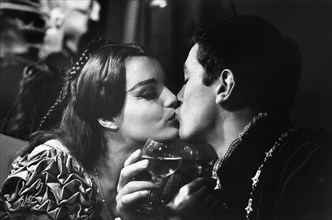 Romy Schneider et Alain Delon