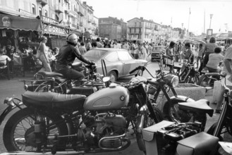 Motorcycle meeting in St-Tropez