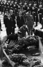 Cérémonie commémorative du 11 novembre 1960