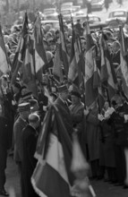 Cérémonie commémorative du 11 novembre 1960