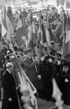 Cérémonie commémorative du 11 novembre 1960