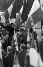 Cérémonie commémorative du 11 novembre 1960