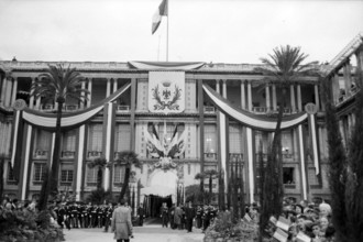 Le Palais de la Préfecture à Nice (23 octobre 1960)