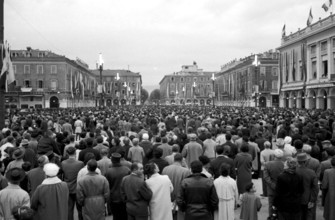 Charles de Gaulle, Nice, 1960