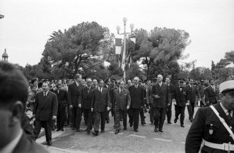 Charles de Gaulle, Nice, 1960