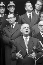 Charles de Gaulle, Nice, 1960