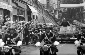 Charles de Gaulle, Nice, 1960