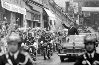 Charles de Gaulle, Nice, 1960