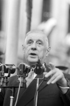 Charles de Gaulle, Nice, 1960