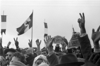 Charles de Gaulle, Nice, 1960