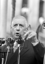 Charles de Gaulle, Nice, 1960