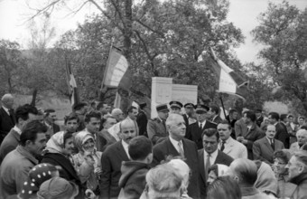 Charles de Gaulle, Saint-Julien-du-Verdon, 1960