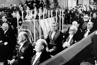 Les funérailles de Cocteau, 17 octobre 1963
