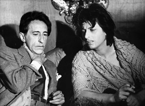 Cocteau and Anna Magnani, 1948