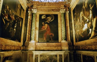 Contarelli Chapel in the church of Saint Louis des Français in Rome