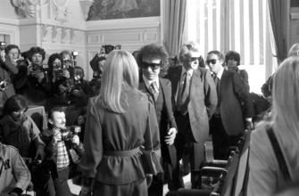 Mariage de Michel Sardou et Elisabeth Haas
