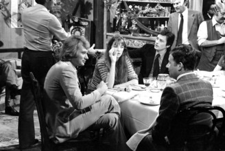 Johnny Hallyday, Jane Birkin, Alain Delon