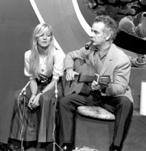 Sylvie Vartan et Georges Brassens
