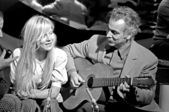 Sylvie Vartan et Georges Brassens