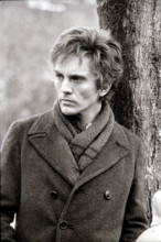 Terence Stamp sur le tournage du film "Une saison en enfer"  en 1970