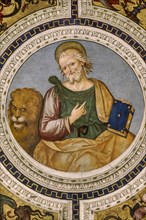 Fresco of the Basilica of St. Maria del Popolo Choir