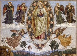 Pinturicchio, "Assumption of the Virgin Mary"