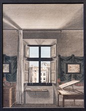 Giovanni Battista De Gubernatis: "The painter's studio in Parme"