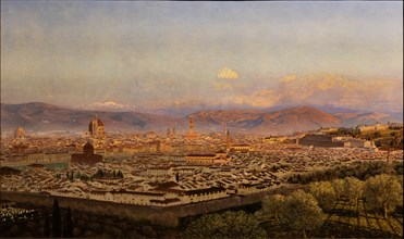 Brett, "View of Florence from Bellosguardo"