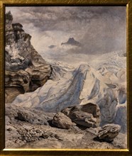 Brett, "The Rosenlaui Glacier"