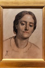 Holman Hunt, "Portrait of Edith Holman Hunt"