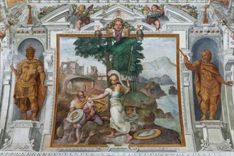 Gênes, Villa delle Peschiere, le hall