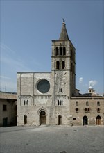 View of Bevagna, Umbria, Italie