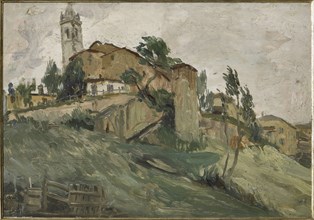 Giuseppe Graziosi (1879-1942),"The Stronghold of Savignano"