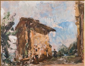 Giuseppe Graziosi (1879-1942),"A Farmhouse"