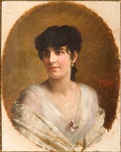 Giovanni Muzzioli (1854-1894), "Face of a Girl"