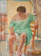 Leo Masinelli (1902-1983), "Woman washing her feet"