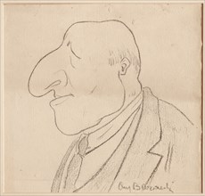Augusto Baracchi (1878-1942), "Caricature"