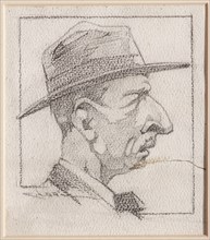 Casimiro Jodi (1886-1948), " A Man wearing a Hat"