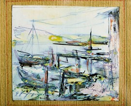 Ghigo Zanfrognini (1913-1995), "Boats"
