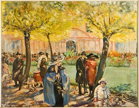Augusto Zoboli (1894-1991), "Palazzina dei Giardini in Modène"